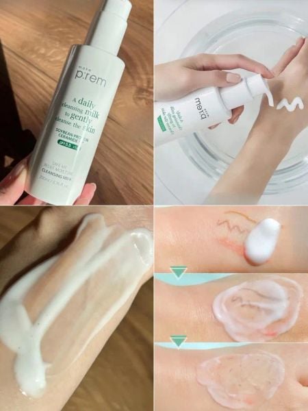 SỮA TẨY TRANG MAKE P:REM SAFE ME RELIEF MOISTURE CLEANSING MILK 200ML