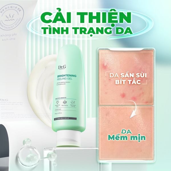 TẨY TẾ BÀO CHẾT DR.G BRIGHTENING PEELING GEL 120G