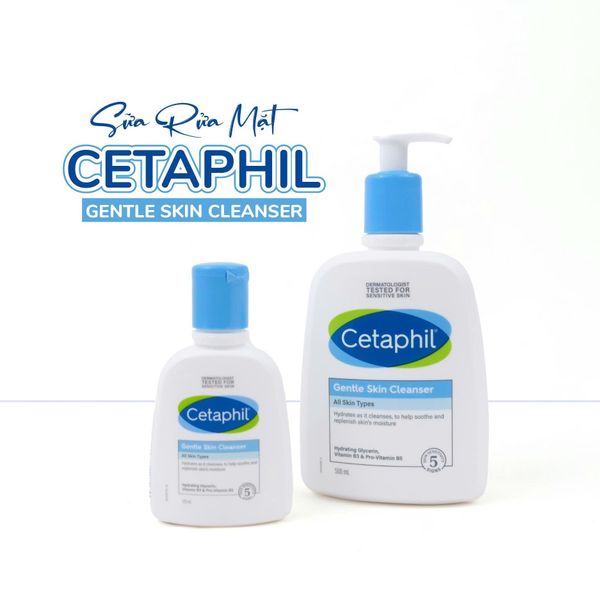 SỮA RỬA MẶT CETAPHIL GENTLE SKIN CLEANSER - DÀNH CHO DA THƯỜNG