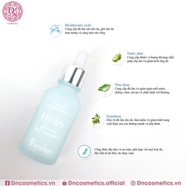 TINH CHẤT 9WISHES HYDRA AMPULE II 30ML VER 2