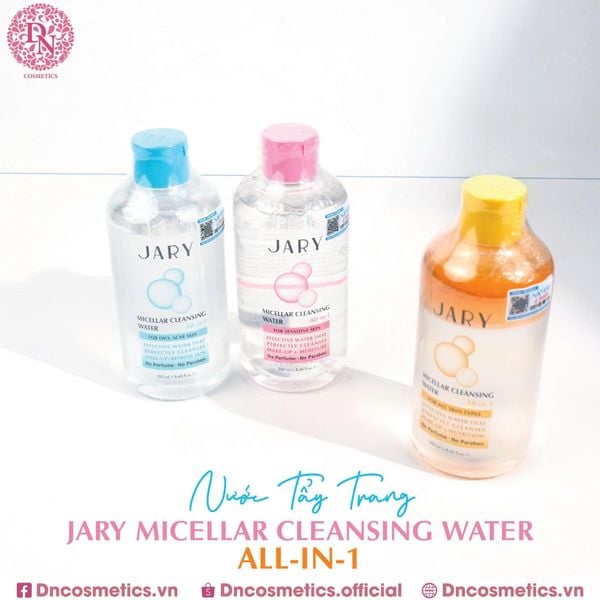 NƯỚC TẨY TRANG JARY MICELLAR CLEANSING WATER ALL-IN-1 250ML