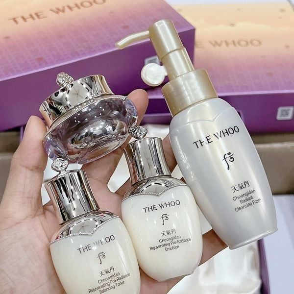 SET DƯỠNG DA THE WHOO BICHUP DISCOVERY 5 MÓN