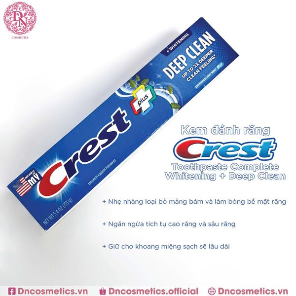 KEM ĐÁNH RĂNG CREST 3D MỸ