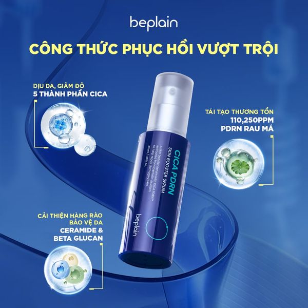 TINH CHẤT BEPLAIN CICA PDRN SKIN BOOSTER SERUM 30ML