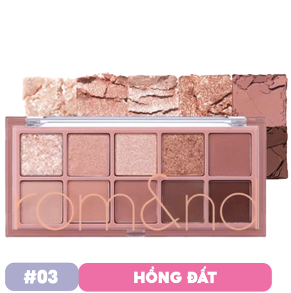 BẢNG PHẤN MẮT ROMAND BETTER THAN EYE PALETTE 10 Ô