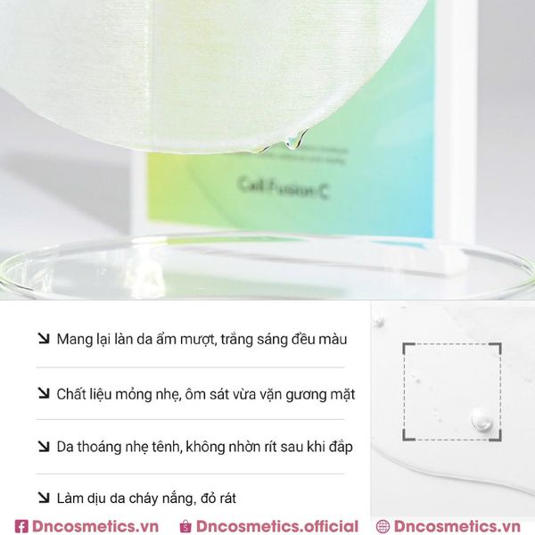 MẶT NẠ CELL FUSION C RADIANCE VITA MASK 25ML