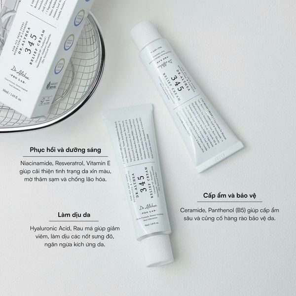 KEM DƯỠNG ẨM PHỤC HỒI DA DR.ALTHEA 345 RELIEF CREAM 50ML