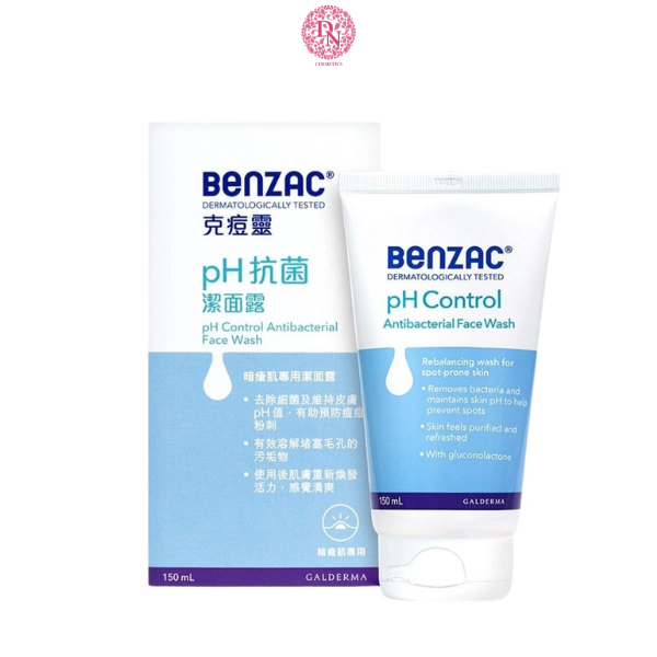 SỮA RỬA MẶT BENZAC DÀNH CHO DA MỤN 150ML
