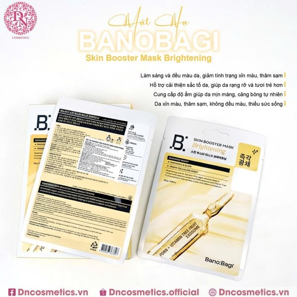 MẶT NẠ BANOBAGI SKIN BOOSTER MASK 25G