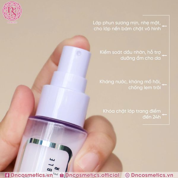 XỊT KHÓA NỀN MAYBELLINE SUPER STAY DOUBLE FIXER SPRAY 55ML