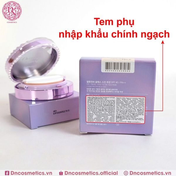 PHẤN NƯỚC CELL FUSION C GLASS SKIN CUSHION 3IN1 SPF40 PA++ 13G