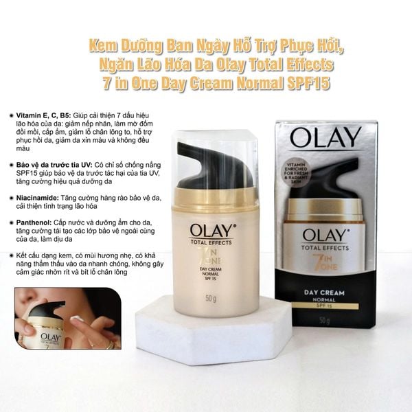 KEM DƯỠNG OLAY TRẺ HÓA LÀN DA 7IN1 50G