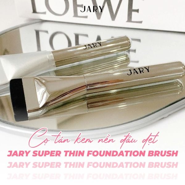 CỌ TÁN KEM NỀN DẠNG LÔNG ĐẦU DẸT JARY SUPER THIN FOUDATION BRUSH