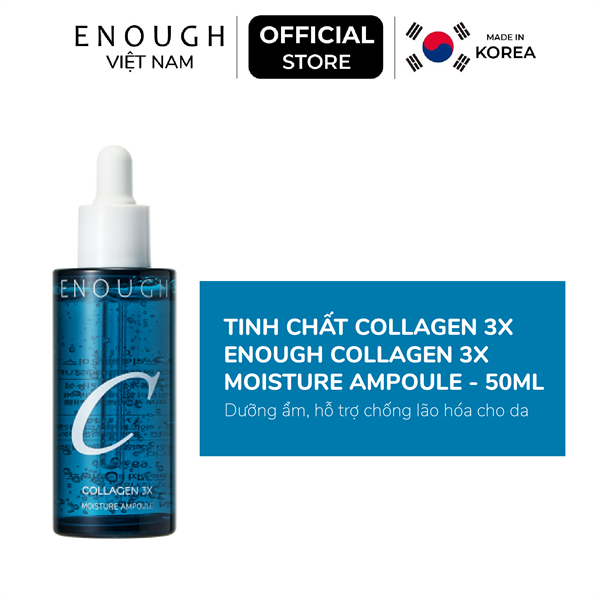TINH CHẤT ENOUGH COLLAGEN 3X MOISTURE AMPOULE 50ML