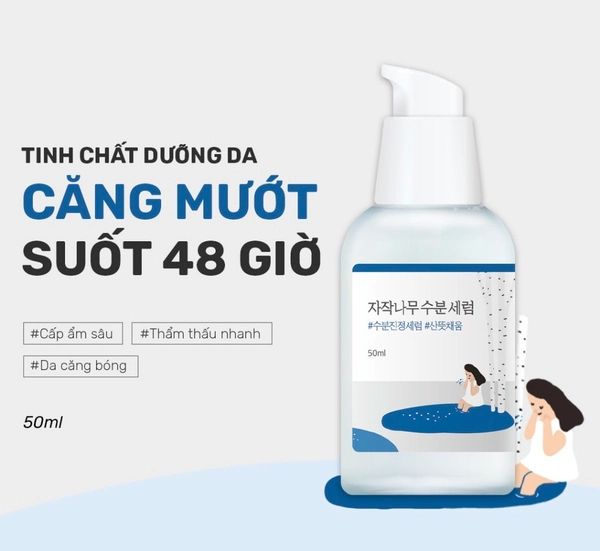 TINH CHẤT DƯỠNG DA ROUND LAB BRICH JUICE SERUM 50ML