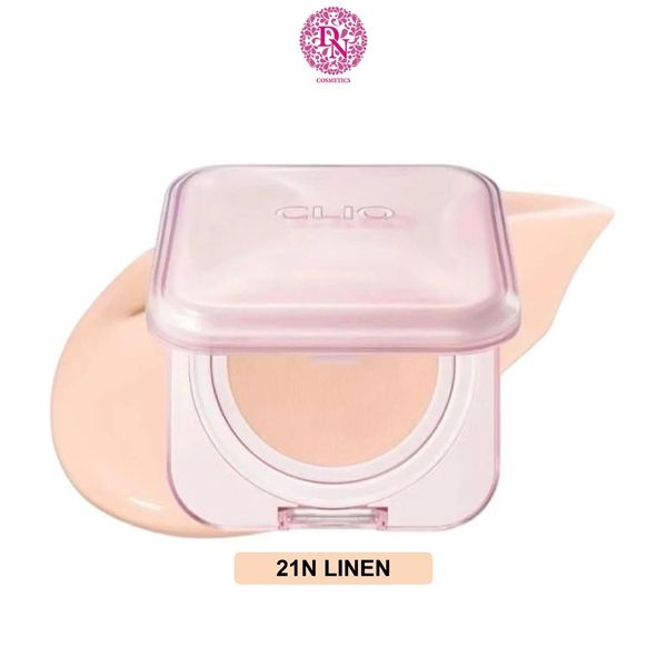 PHẤN NƯỚC CLIO KILL COVER MESH GLOW ESSENTIAL CUSHION SPF50+ PA++++ 15G (VỎ HỒNG)