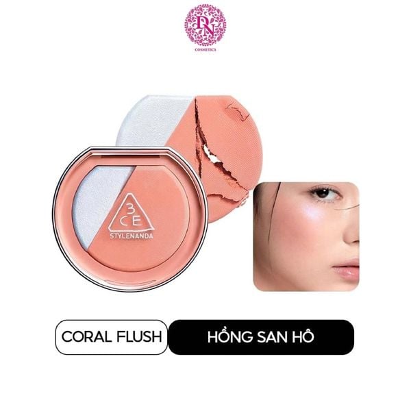 PHẤN MÁ HỒNG KÈM BẮT SÁNG 3CE BLUSHLIGHTER