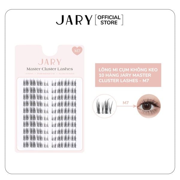 LÔNG MI CỤM KHÔNG KEO 10 HÀNG JARY MASTER CLUSTER LASHES