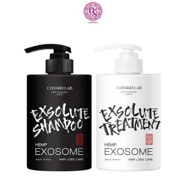 DẦU GỘI XẢ KÍCH THÍCH MỌC TÓC COSMOD LAB EXSOLUTE TREATMENT (490MLX490ML)