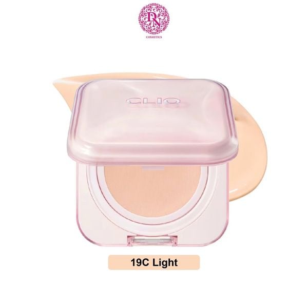 PHẤN NƯỚC CLIO KILL COVER MESH GLOW ESSENTIAL CUSHION SPF50+ PA++++ 15G (VỎ HỒNG)