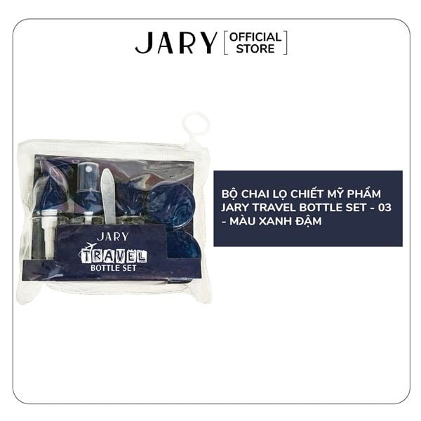 BỘ CHAI LỌ CHIẾT MỸ PHẨM JARY TRAVEL BOTTLES SET