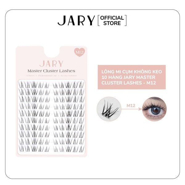 LÔNG MI CỤM KHÔNG KEO 10 HÀNG JARY MASTER CLUSTER LASHES