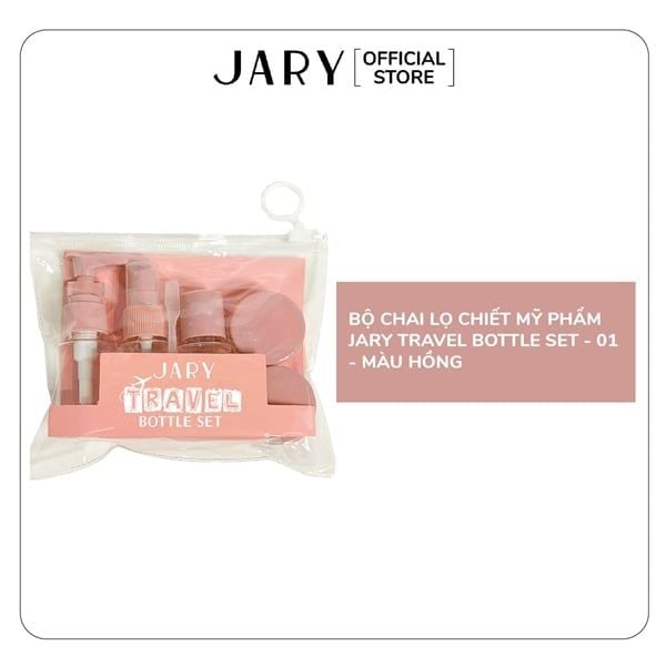 BỘ CHAI LỌ CHIẾT MỸ PHẨM JARY TRAVEL BOTTLES SET