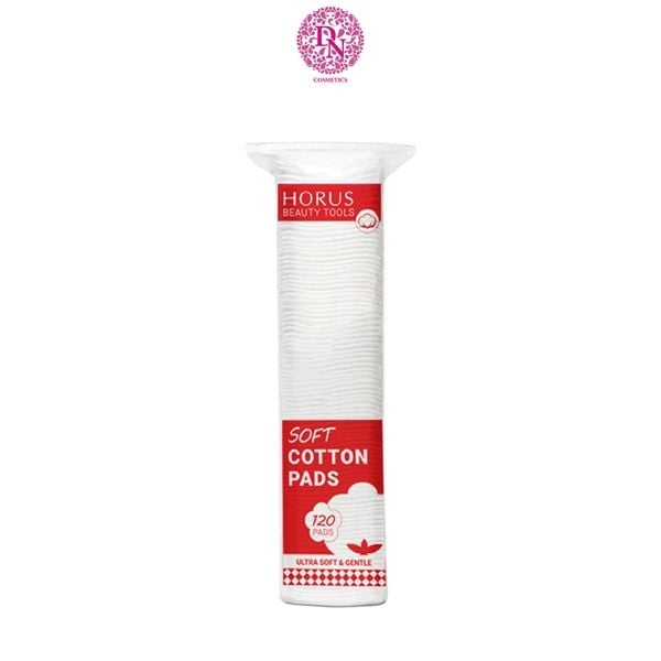 BÔNG TẨY TRANG HORUS SOFT COTTON PADS 120 MIẾNG