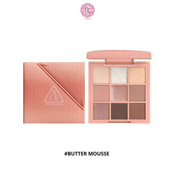 BẢNG MẮT PHẤN BƠ 3CE MULTI EYE COLOR PALETTE THE TEXTILE 9 Ô