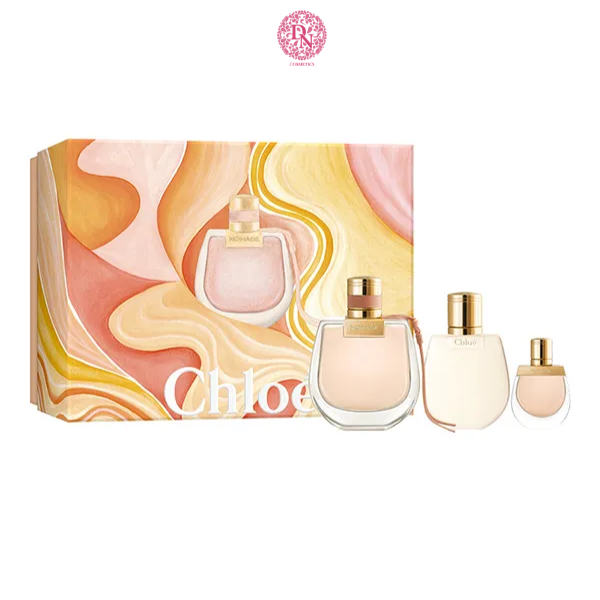 SET NƯỚC HOA CHLOE NOMADE EAU DE PARFUM NATURAL SPRAY 3 MÓN