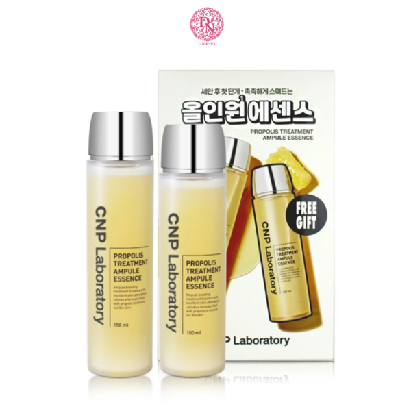 SET NƯỚC THẦN KEO ONG CNP AMPULE ESSENCE 2 MÓN 150ML+100ML