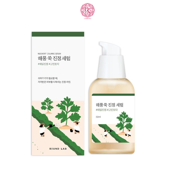 TINH CHẤT ROUND LAB MUGWORT CALMING SERUM 50ML