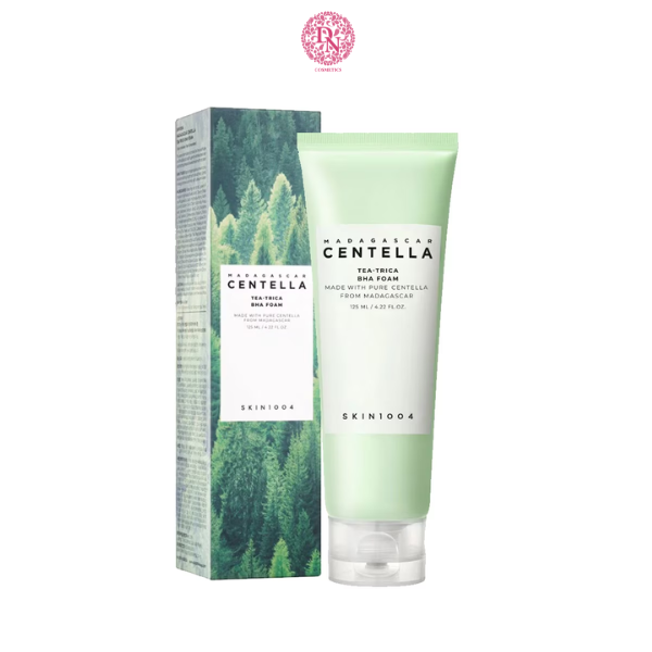 SỮA RỬA MẶT SKIN1004 MADAGASCAR CENTELLA TEE-TRICA BHA FOAM 125ML
