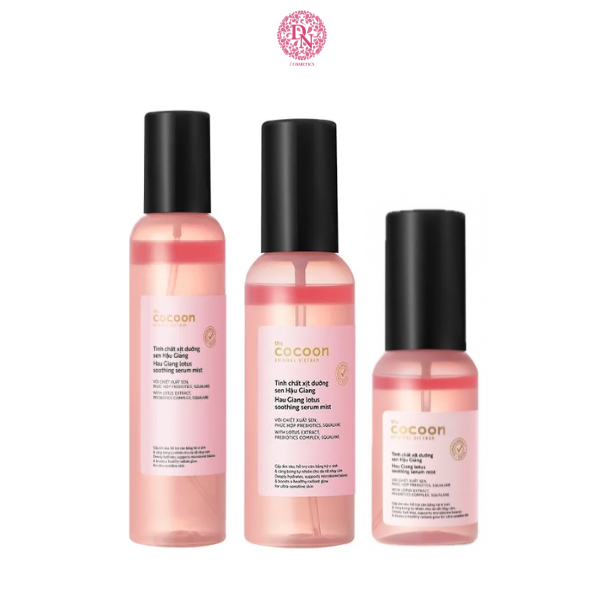 TINH CHẤT XỊT DƯỠNG COCOON SEN HẬU GIANG 50ML