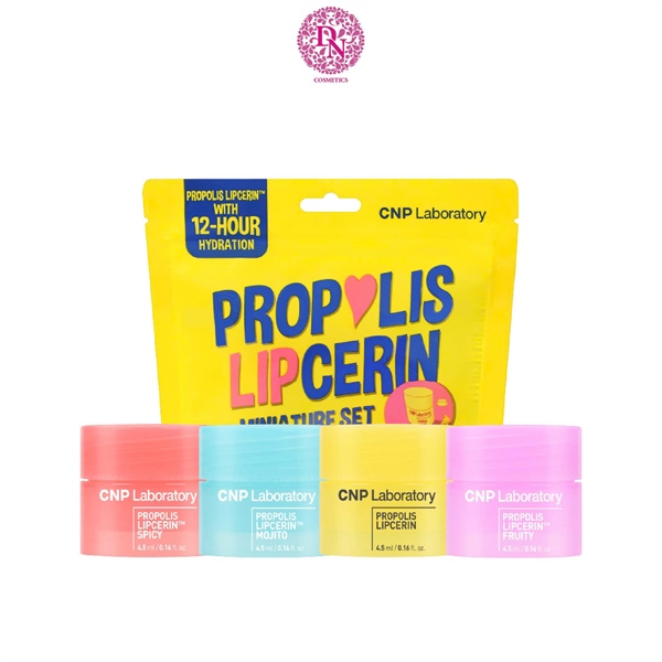 SET SON DƯỠNG MÔI CNP LABORATORY PROPOLIS LIPCERIN