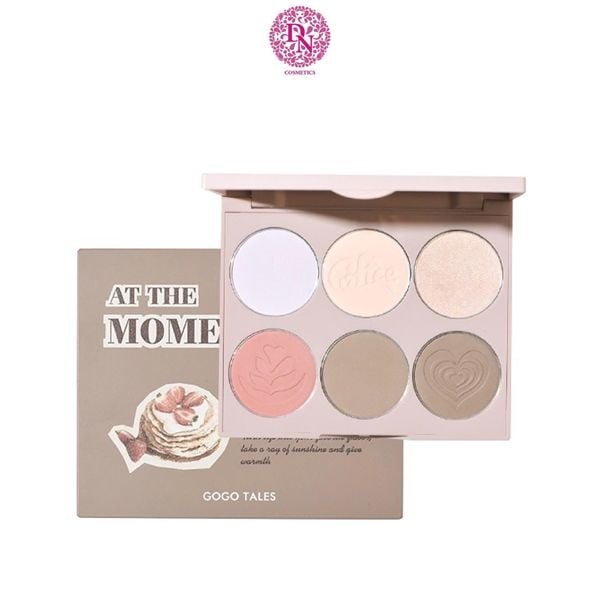 TẠO KHỐI 6 Ô GOGO TALES NUDE LIGHT SHADOW HIGHLIGHT CONTOURING DISC