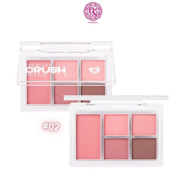 PHẤN MẮT & MÁ HỒNG ODBO EYE BLUSH CRUSH PALATTE ODS04