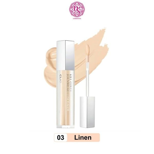KEM CHE KHUYẾT ĐIỂM CLIO KILL COVER FOUNWEAR CONCEALER 6G