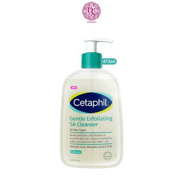 SỮA RỬA MẶT CETAPHIL GENTLE EXFOLIATING SA CLEANSER - DÀNH CHO DA DẦU MỤN