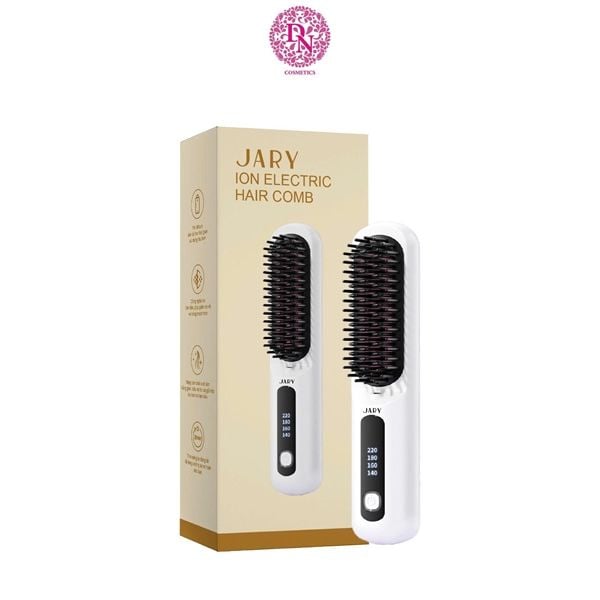 LƯỢC ĐIỆN CHẢI TÓC KHÔNG DÂY ION ÂM JARY ION ELECTRIC HAIR COMB