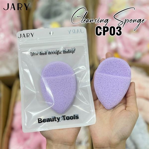 MIẾNG RỬA MẶT BỌT BIỂN JARY CLEANSING SPONGE