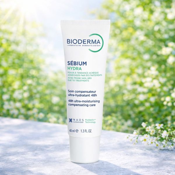 KEM DƯỠNG BIODERMA SEBIUM HYDRA GIẢM KHÔ CĂNG DÀNH CHO DA MỤN 40ML