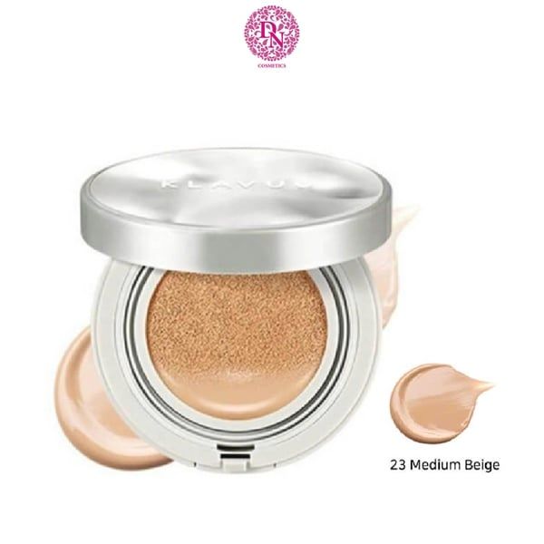 PHẤN NƯỚC KLAVUU URBAN PEARLSATION HIGH COVERAGE TENSION CUSHION SPF 50 MÀU TRẮNG
