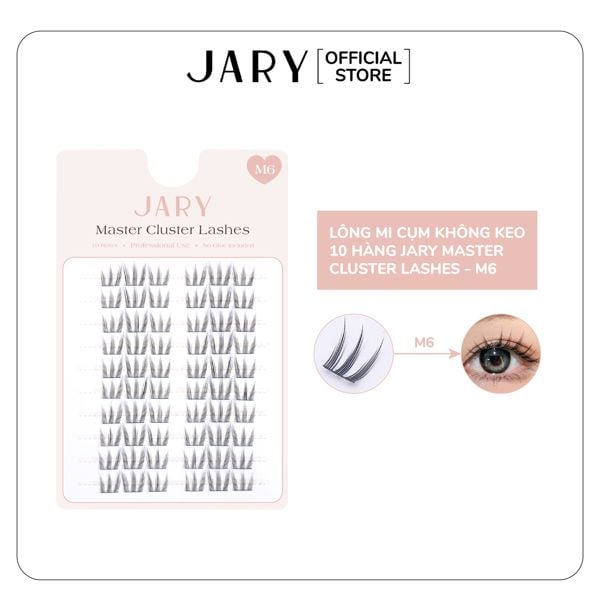 LÔNG MI CỤM KHÔNG KEO 10 HÀNG JARY MASTER CLUSTER LASHES