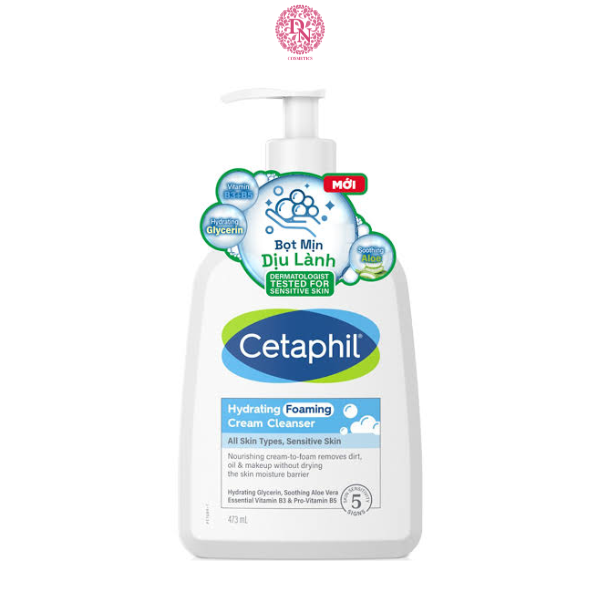 SỮA RỬA MẶT CETAPHIL HYDRATING CREAM CLEANSER - DÀNH CHO DA NHẠY CẢM