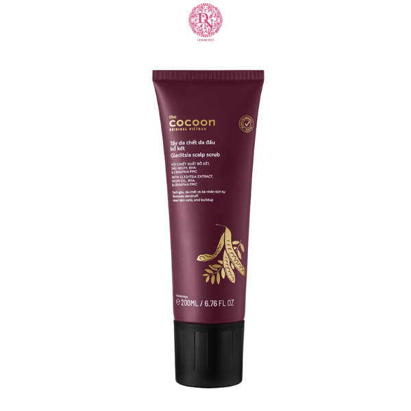 TẨY DA CHẾT DA ĐẦU COCOON CHIẾT XUẤT BỒ KẾT 200ML