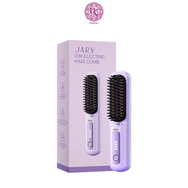 LƯỢC ĐIỆN CHẢI TÓC KHÔNG DÂY ION ÂM JARY ION ELECTRIC HAIR COMB