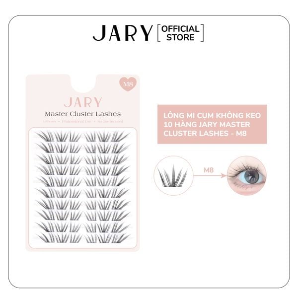 LÔNG MI CỤM KHÔNG KEO 10 HÀNG JARY MASTER CLUSTER LASHES