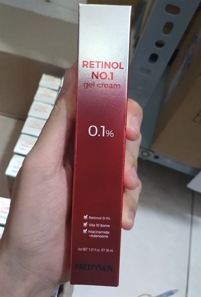 KEM DƯỠNG RETINOL 0.1% PRETTY SKIN GEL CREAM 30ML