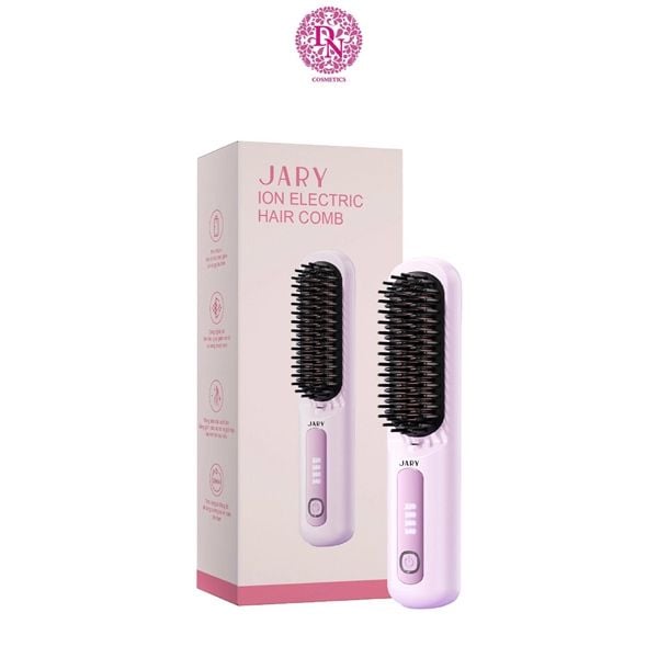 LƯỢC ĐIỆN CHẢI TÓC KHÔNG DÂY ION ÂM JARY ION ELECTRIC HAIR COMB
